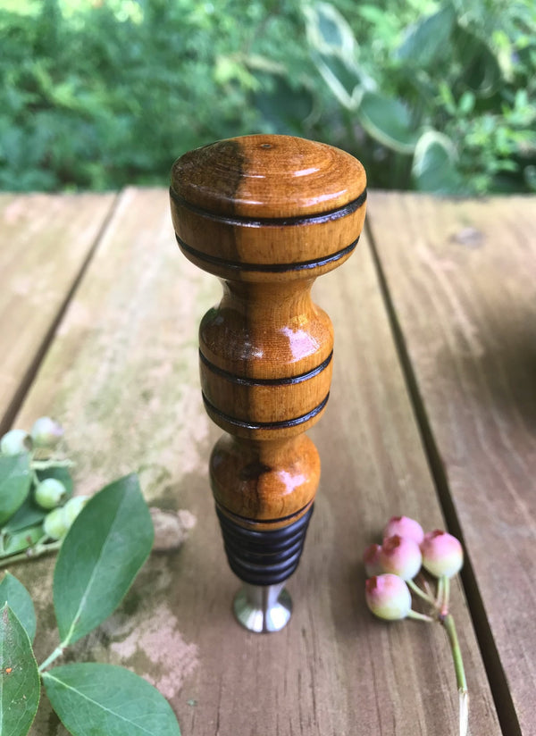 La Regale Resilio- Ironwood Exotic Wood Handmade Bottle Stopper - omG Artisan Shoppe